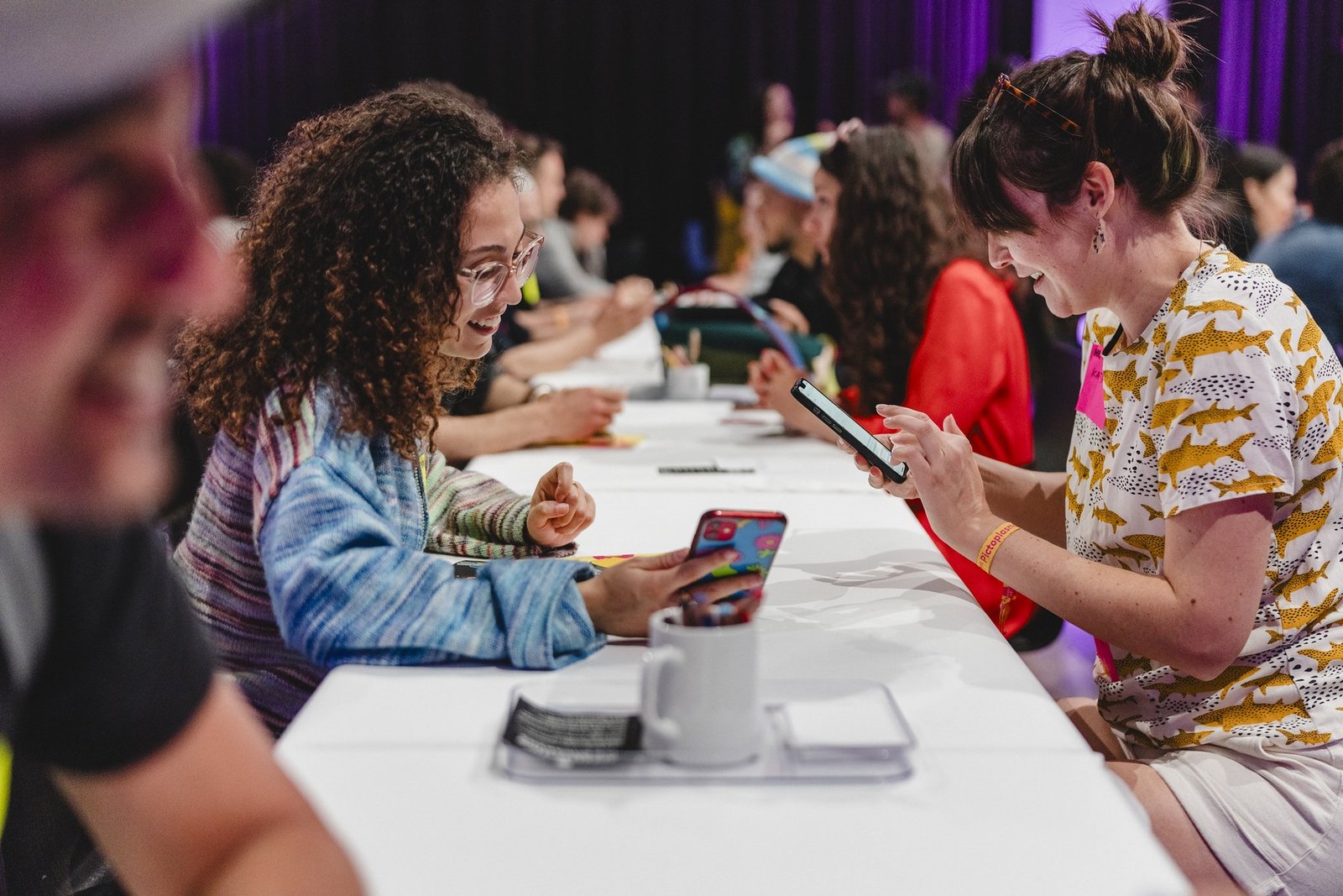 Participants meeting during Speeding Networking at Pictoplasma