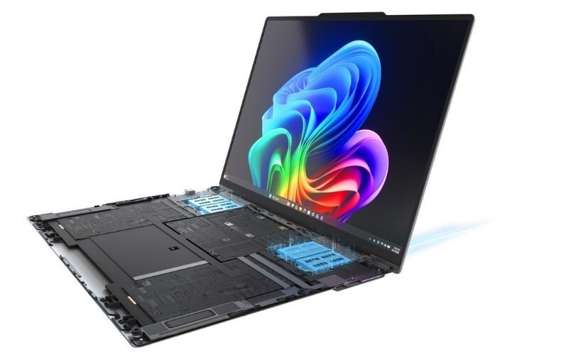 Lenovo Project AeroBlade concept shown with its internal cooling system