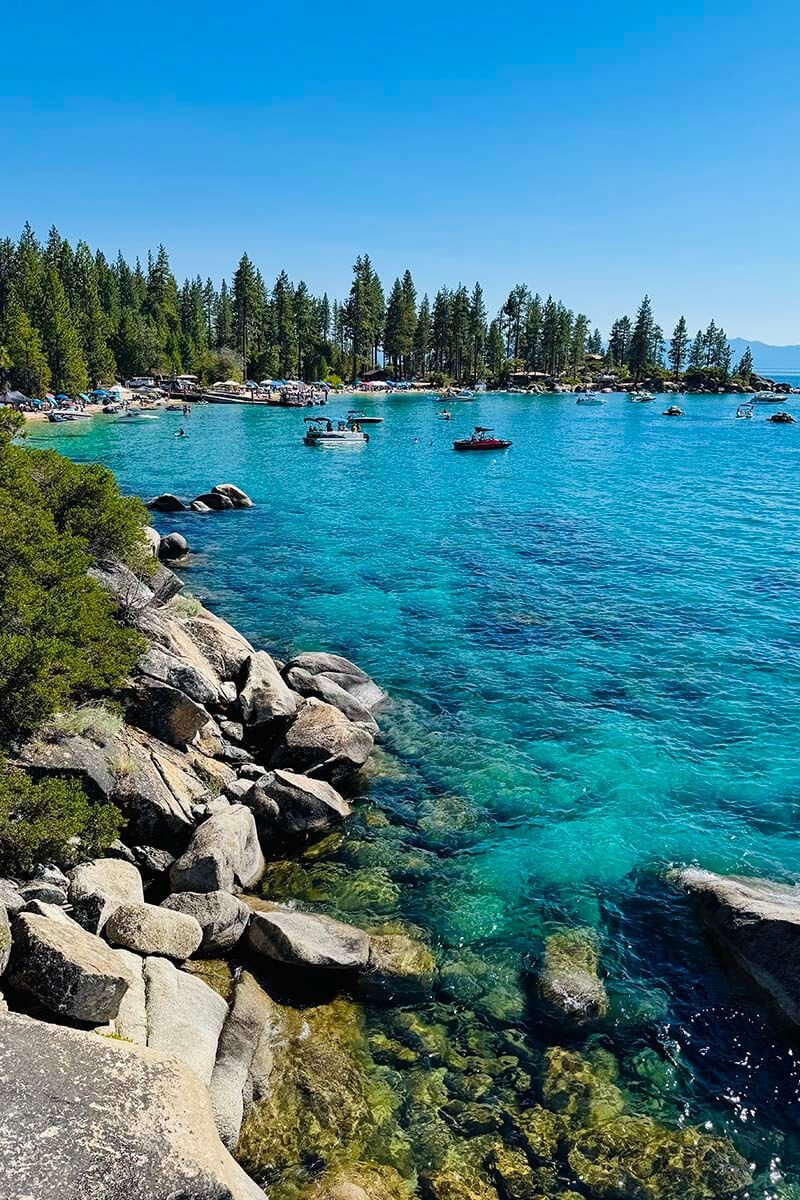 Sand Harbor - one of the must see places on Lake Tahoe