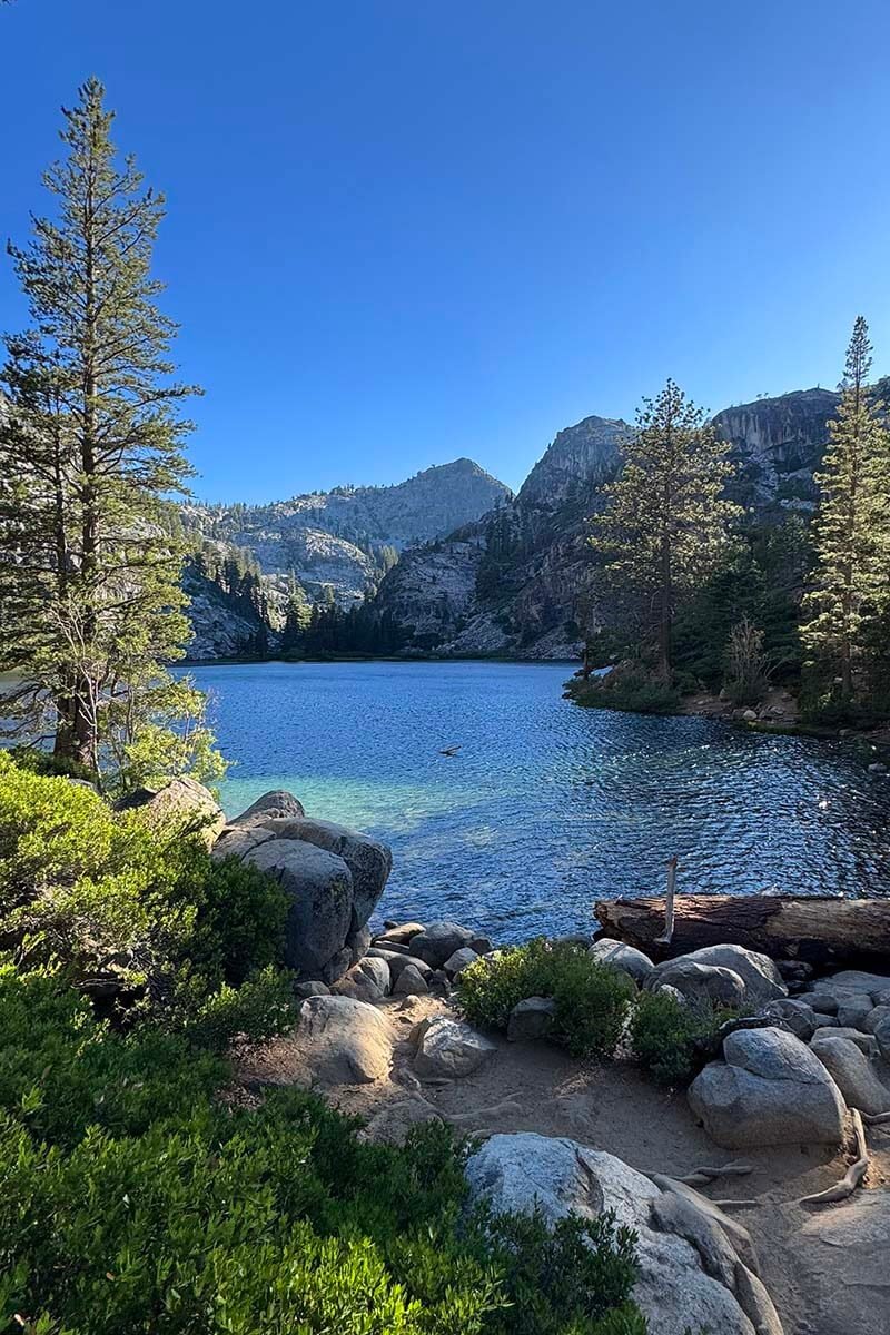 Eagle Lake at Emerald Bay State Park near Lake Tahoe